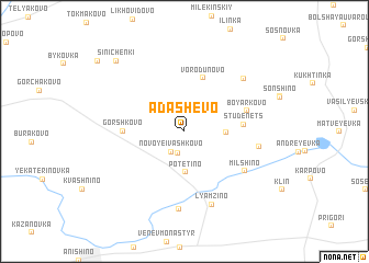 map of Adashevo