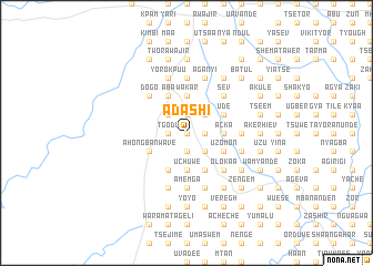 map of Adashi