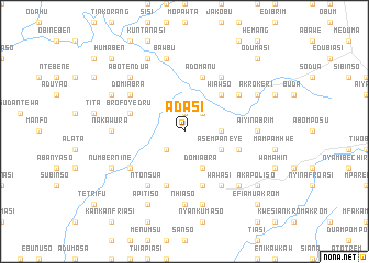map of Adasi