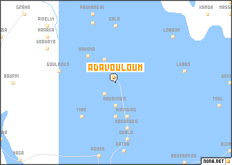 map of Adavouloum