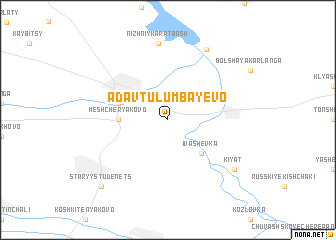 map of Adav-Tulumbayevo