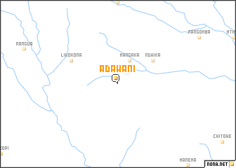 map of Adawani