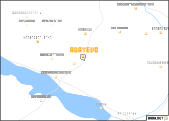 map of Adayevo