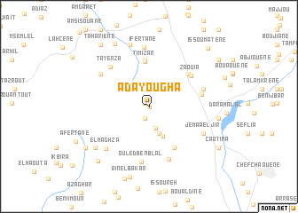 map of Adayougha