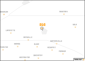 map of Ada