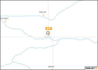 map of Ada