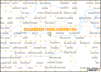 map of Ad Dabbābīyah al Gharbīyah