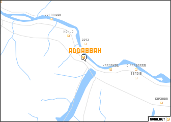 map of Ad Dabbah