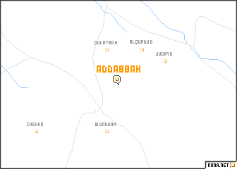map of Ad Dabbah
