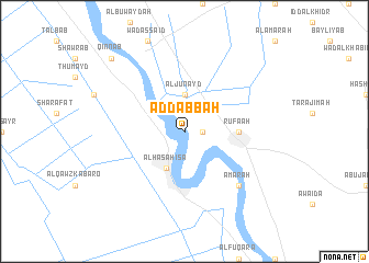 map of Ad Dabbah