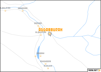 map of Ad Dabbūrah