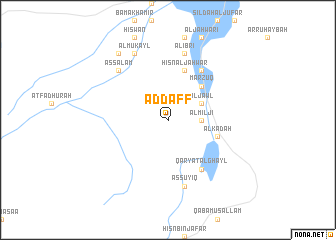 map of Ad Daff