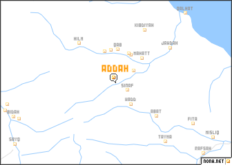 map of ‘Addah