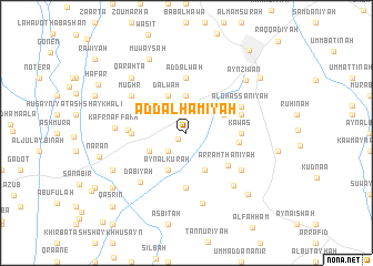 map of Ad Dalhamīyah