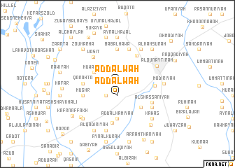 map of Ad Dalwah