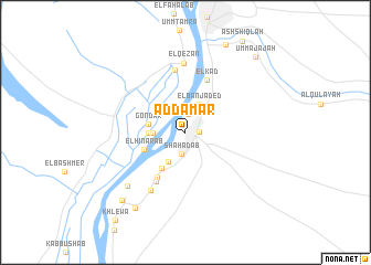 map of Ad-Damar