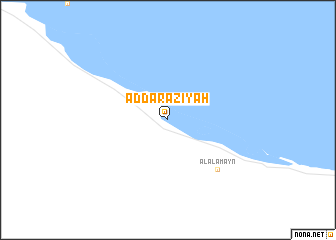 map of Ad Darāzīyah