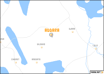 map of Addara