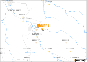 map of Ad Darb