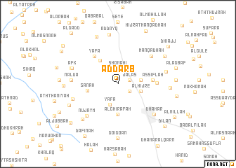 map of Ad Darb