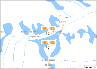 map of Ad Darb