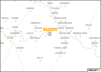 map of Addare