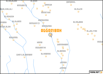 map of Ad Dāribah