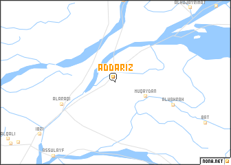 map of Ad Darīz