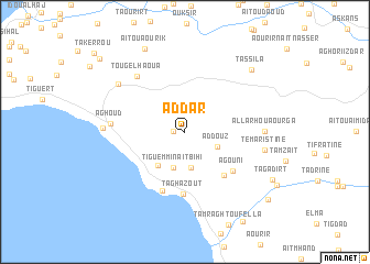 map of Addar