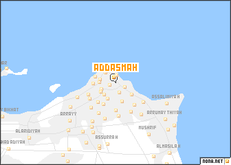 map of Ad Dasmah