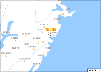 map of ‘Addas