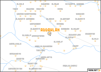 map of Ad Dawlah