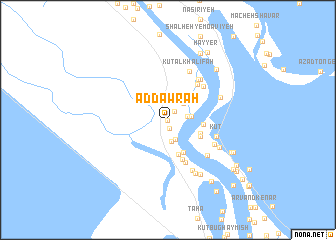 map of Ad Dawrah
