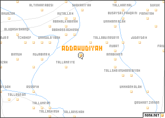 map of Ad Dāwūdīyah