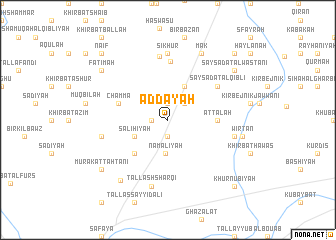 map of ‘Addāyah