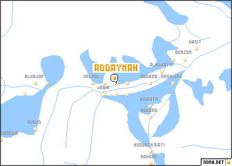 map of Ad Daymah