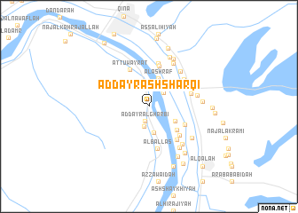 map of Ad Dayr ash Sharqī