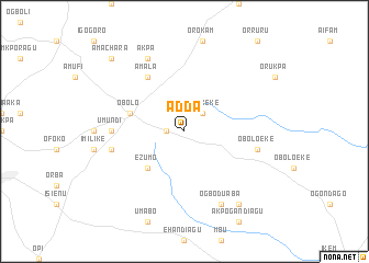 map of Adda