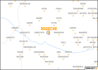 map of Addeche