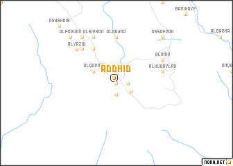 map of Ad Dhid