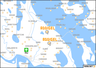 map of Addigel