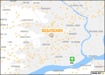 map of Addingham