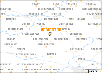 map of Addington