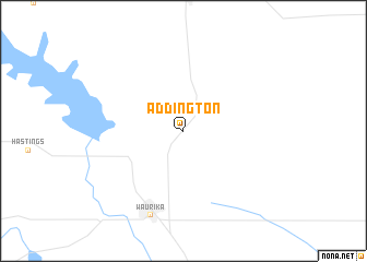 map of Addington
