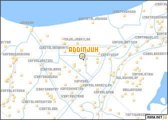 map of Ad Dinjūh