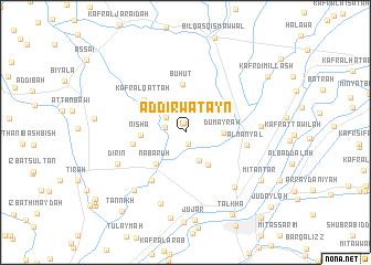 map of Ad Dirwatayn