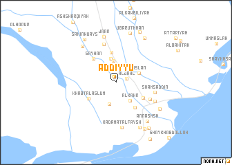 map of Ad Diyyū