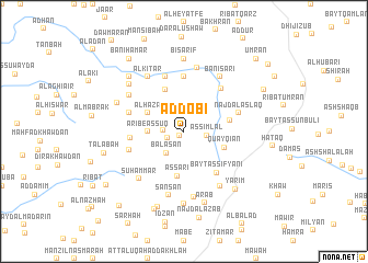 map of Ad Dobi