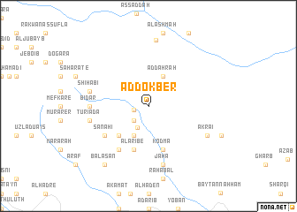 map of Ad Dokber