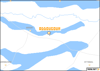 map of Ad Dougoum